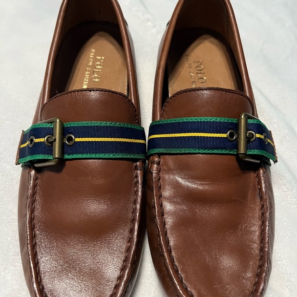 Weasel-So-DRV DP SAD TAN SIG Burnished Calf Men’s Polo Loafers Size 9D